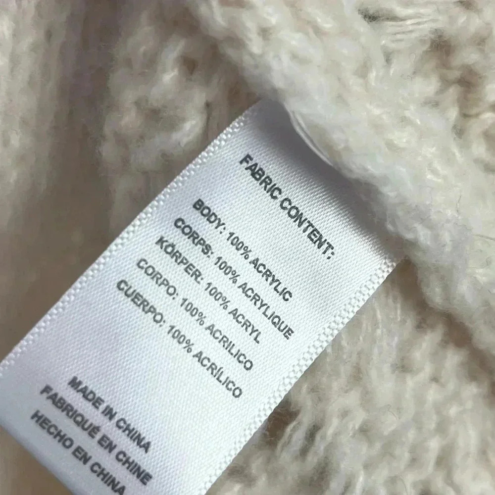 Maeve Anthropologie Ivory Kimono Things Embellished Party Pearl Holiday Sweater - Picture 14 of 14